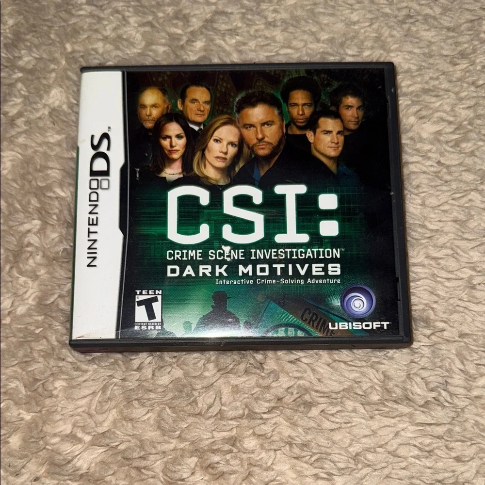 Nintendo DS CSI: Crime Scene Investigation - Dark Motives Game